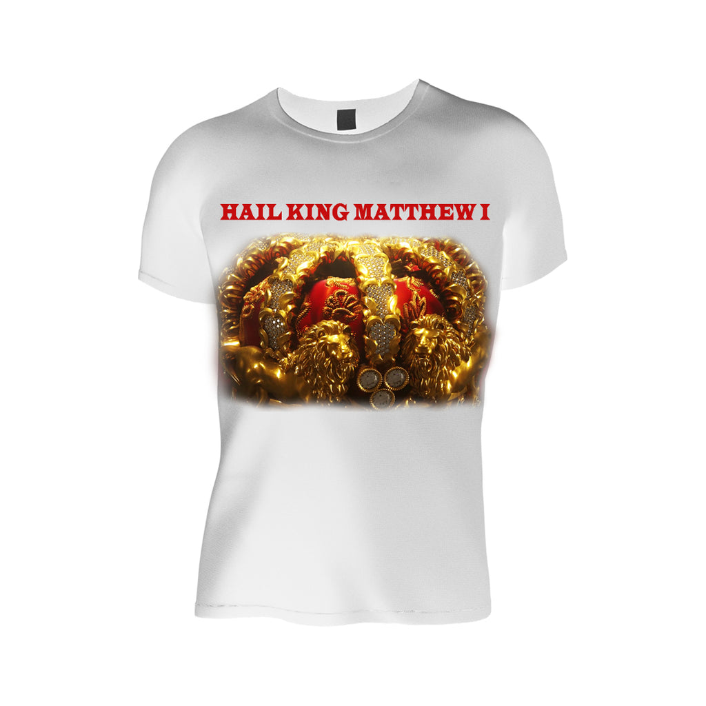 4KUniverse Multiverse Hail King Matthew T-Shirt (White)